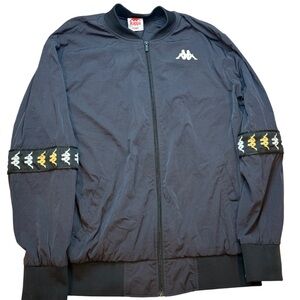 Vintage Kappa XL Jacket Bomber Navy